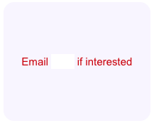Email Kelly if interested